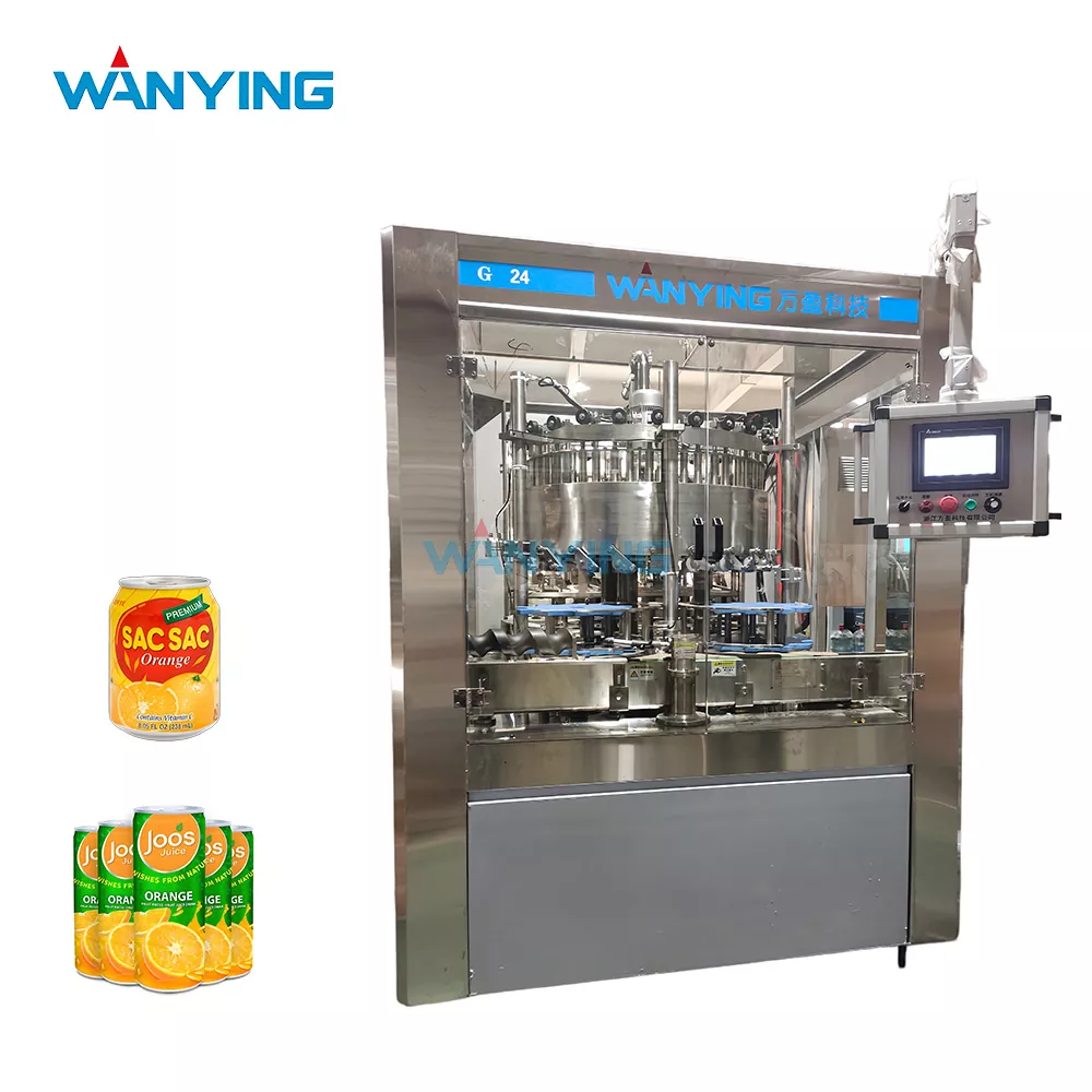 Mesin Pengisian Bubur Buah untuk Kaleng Aluminium